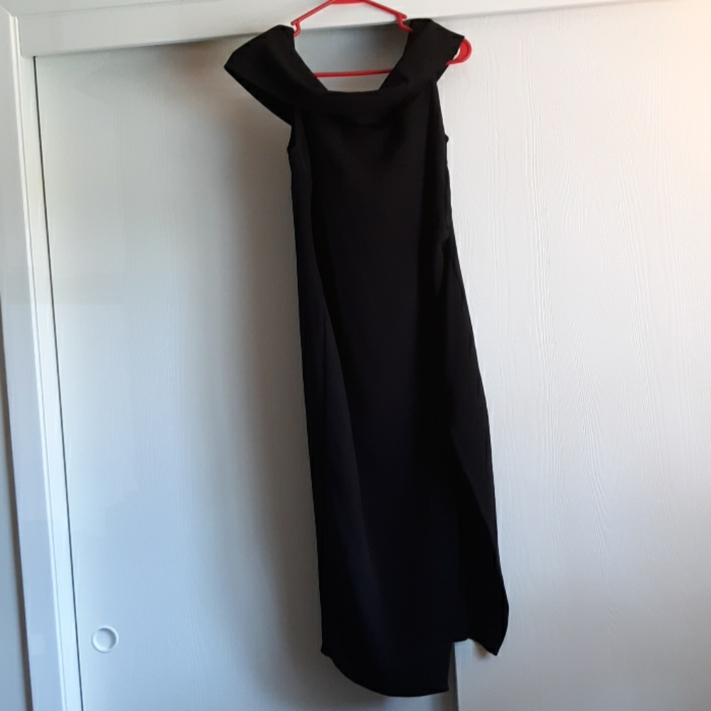 Midi Black Dress